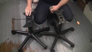 Dumpster Diving  office chair upgrade repair Tips n Tricks [upl. by Engle]