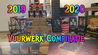 VUURWERK COMPILATIE 20192020 hd50p [upl. by Lleynod]