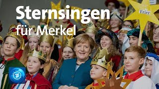 Sternsinger im Kanzleramt [upl. by Aenaj]