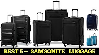 Top 5 Best Samsonite Luggage of 2024 [upl. by Lesiram]