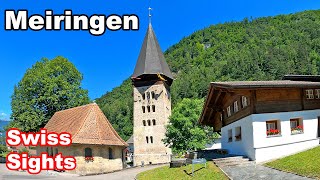 Meiringen Switzerland 4K Sherlock Holmes Town Swiss Alps [upl. by Odnuges812]