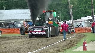 26 DIESEL 4X4 TRUCK CLASS AT THE 2024 BUTLER COUNTY OHIO FAIR PULL DARKE COUNTY TRACTOR PULLERS [upl. by Evania23]