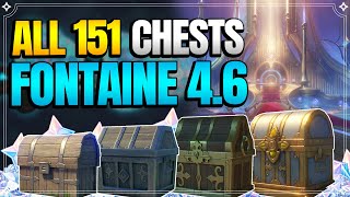 ALL Chest Locations in Fontaine 46  Nostoi Region amp Sea of Bygone Eras 【Genshin Impact】 [upl. by Naletak971]