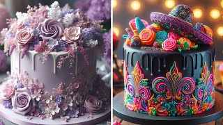 999 Oddly Satisfying Cake Decorating Compilation  Awesome Cake Decorating Ideas  So Tasty Cake [upl. by Halley584]