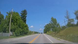 Algonquin Highlands 2 Late Summer day driving ON CA [upl. by Atilrac]