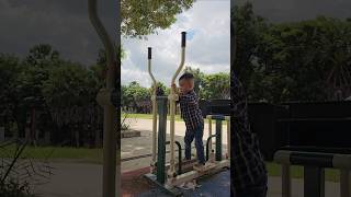 Baby do Exercise at playground family funny cute shortvideo shorts short cutebaby [upl. by Jagir577]