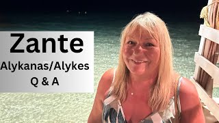 Questions you have asked me about my holiday in AlykanasAlykes Zante 2024 [upl. by Waldron448]