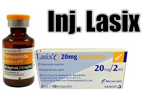 Lasix Injection  Emergency drugs  Furosemide [upl. by Sherborn953]