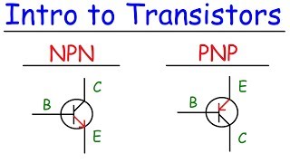 Transistors  NPN amp PNP  Basic Introduction [upl. by Llyrrad]