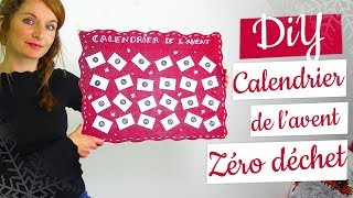 Calendrier de lavent zéro déchet DIY [upl. by Florine]