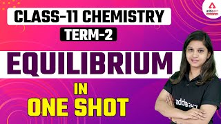 Equilibrium Chemistry Class 11 In One Shot  Term 2 Exam  One Shot Revision  By Sakshi Maam [upl. by Merow]