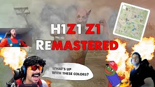 H1Z1 Z1 Remastered is Here Streamers Reactions [upl. by Eninaj]