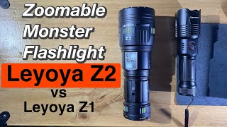 Leyoya Z2 mirip Smiling Shark MT010 senter zoom super terang 40 watt [upl. by Elvah916]