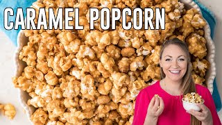 How to Make Caramel Popcorn [upl. by Gnehp411]