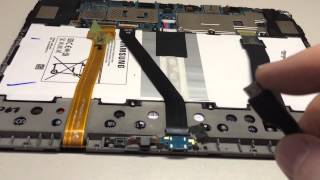 How to Samsung tab 3 101 power problem repair [upl. by Kallick]