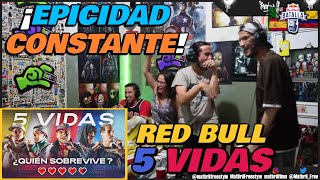 🔴COLOMBIANOS REACCIONAN a RED BULL 5 VIDAS  ¡EPICIDAD CONSTANTE ACZINO GAZIR SKONE MARITHEA [upl. by Necyrb]