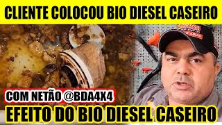 OLHA O QUE ACONTECEU AO COLOCAR BIO DIESEL CASEIRO EM UMA PICAPE [upl. by Jody]