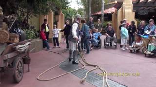 Capt Jack Sparrows Pirate Tutorial at Walt Disney World [upl. by Nadda]