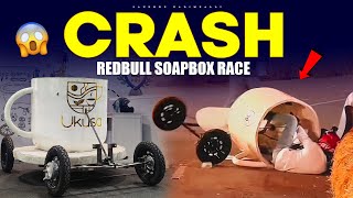 Redbull SoapBox Race Hyderabad  CRASH  UKUSA  Sandeep Nadimpalli  Telugu [upl. by Ilyak]