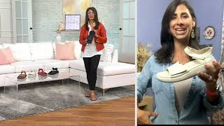 Vionic Leather Casual Recovery Sandals  Awaken on QVC [upl. by Laucsap]