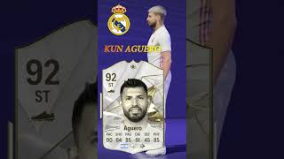 KUN AGUERO REAL MADRID FIFA 21 fifa shorts kunaguero [upl. by Leira]