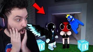 E SE NÃO QUISERMOS ESCAPAR NO FINAL  Roblox Rainbow Friends  INCRÍVEL FINAL [upl. by Chu]