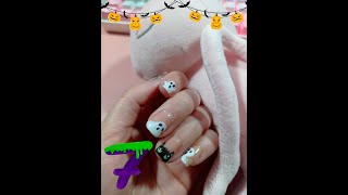 Uñas Astetich de Halloween [upl. by Aniluj]