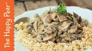 Mushroom Stroganoff with The Food Medic [upl. by Sirap]