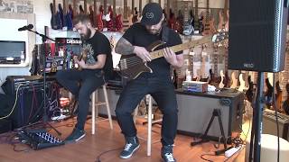 JINJER  Pisces live playthrough guitar and bass [upl. by Tench]