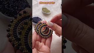 Beautiful earrings Tutorial  diy earrings  earring tutorial shortsfeed shorts viralshorts [upl. by Favian]