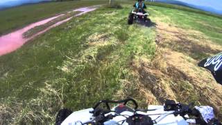 GoPro  atv Black Bear encounter [upl. by Allenrac409]