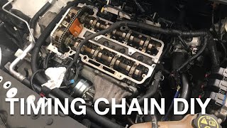 P0016 code Ecotec 14 timing chain replacement [upl. by Aliuqehs]