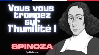 quotLhumilitéquot estelle une vertu  Que penser de lhumilité chez Spinoza [upl. by Irap]