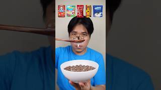 EATING VARIOUS BISCUIT AS CEREAL asmr mukbang [upl. by Janenna]