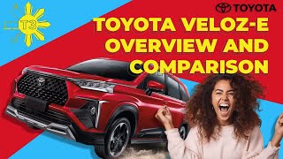 Toyota Veloz E  Full Overview and Comparision vs G and V Variant Revised w Better Audio [upl. by Llennod]