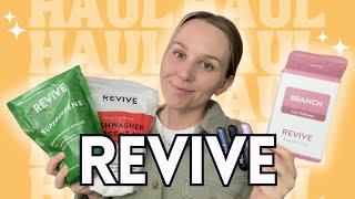 Revive Essential Oils Haul Order Unboxing [upl. by Maril]