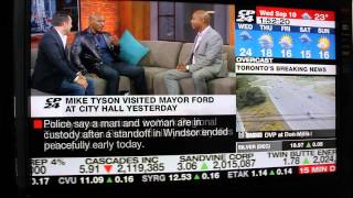 FULL INTERVIEW Mike Tyson tells off Canadian news anchor in an interview [upl. by Hcib]