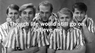 Beach Boys  God Only Knows lyrics Lyric Video [upl. by Sankaran104]