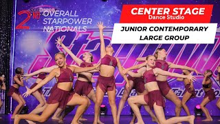 Jr Contemporary Large Group 2nd Overall National Champs Center Stage Dance Studio Prior Lake MN [upl. by Zzaj503]