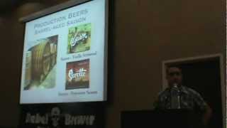 Chad Yakobson Brettanomyces Presentation 2012 Music City Brew Off Part 1 [upl. by Celle]