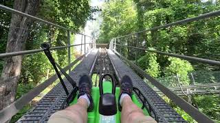 Moonshine Mountain Coaster POV Gatlinburg TN [upl. by Earized]