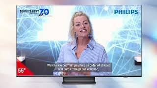 Win a Philips TV  Service Best International 70th Anniversary Giveaway [upl. by Okkin]