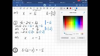 Gleichungen lösen [upl. by Jesselyn]