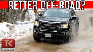 2022 GMC Canyon AT4 Review  Did the Latest Tweaks Actually Make this Truck Better OffRoad [upl. by Atnoed959]