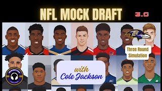 Baltimore Ravens and NFL prospects news and Mock Draft 30 with Cole Jackson [upl. by Mat]