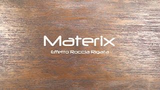 Materix Effetto Roccia Rigata [upl. by Oravla]