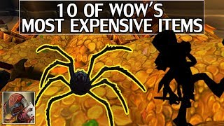 10 of WoWs Most Expensive Items [upl. by Marolda]