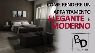 Come rendere un appartamento ELEGANTE E MODERNO  Idee dArredo  Belula Design [upl. by Ecenahs]