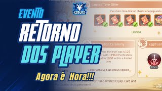 Quer voltar a Jogar AGORA É A HORA  Evento de Retorno [upl. by Nnaeus133]