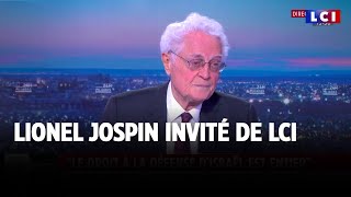 quotJeanLuc Mélenchon nest pas un homme dÉtatquot  Lionel Jospin invité de David Pujadas [upl. by Riess641]